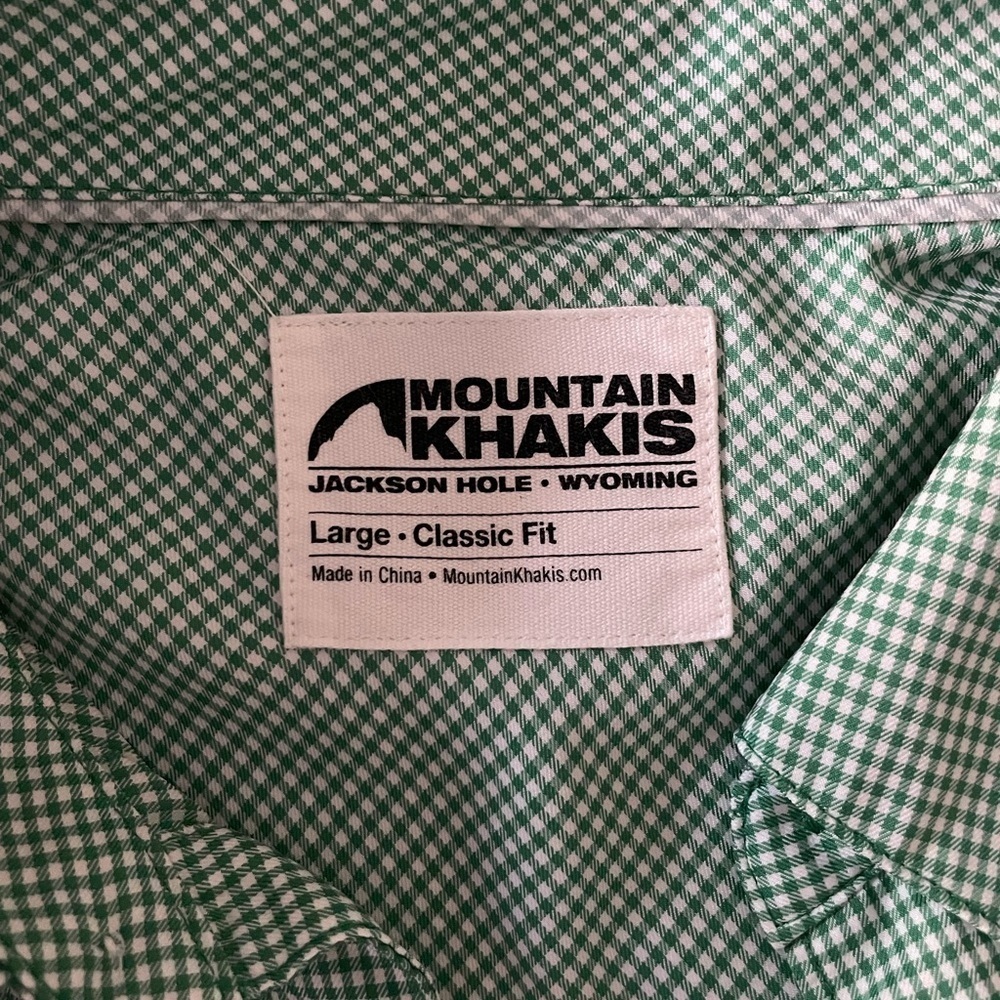 🏔️ Mountain Khakis Performance L/S Button Down - Picture 6 of 7